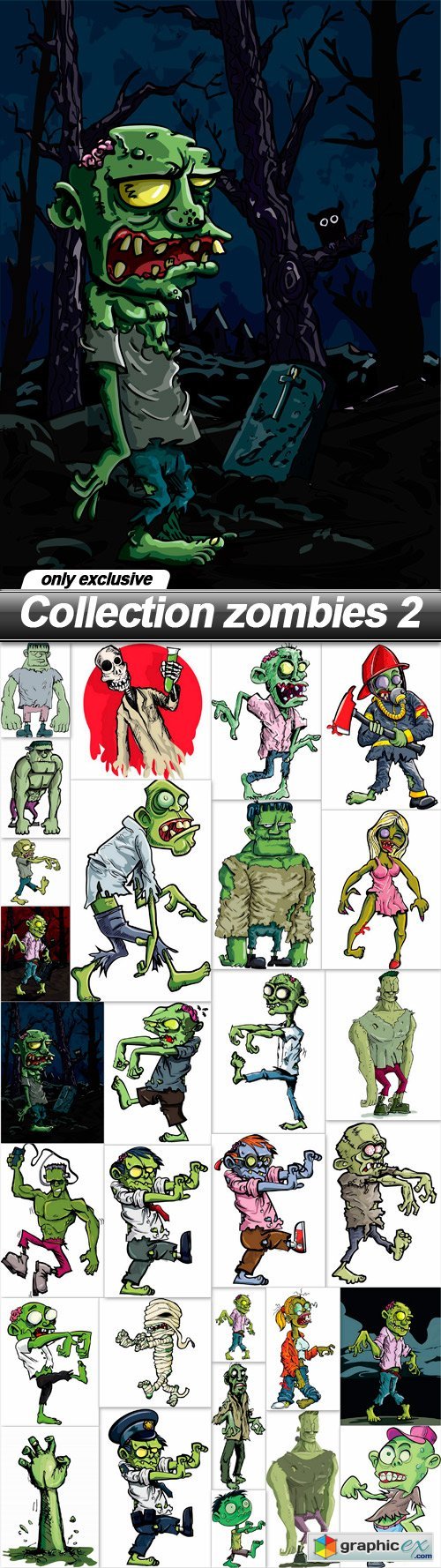 Collection zombies 2 - 29 EPS