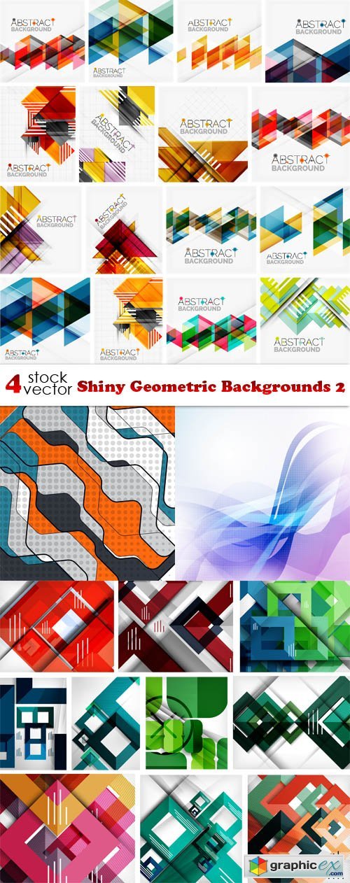 Shiny Geometric Backgrounds 2