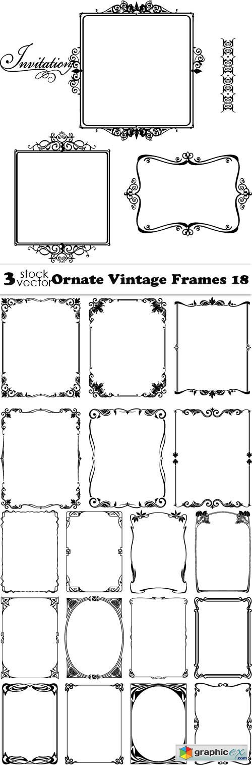 Ornate Vintage Frames 18