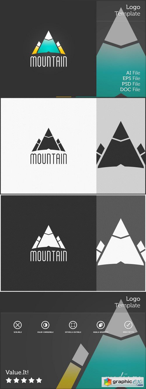 Mountain Logo Symbol