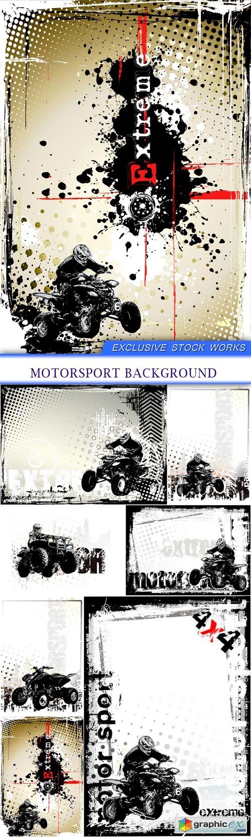 Motorsport background 7X EPS