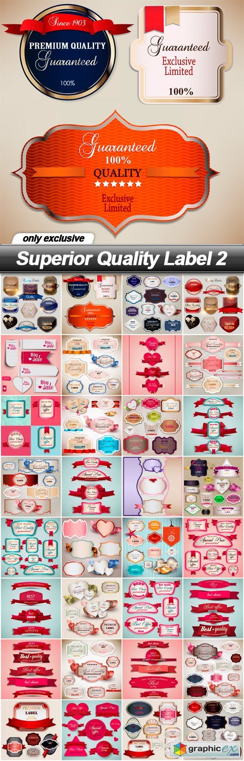 Superior Quality Label 2 - 32 EPS