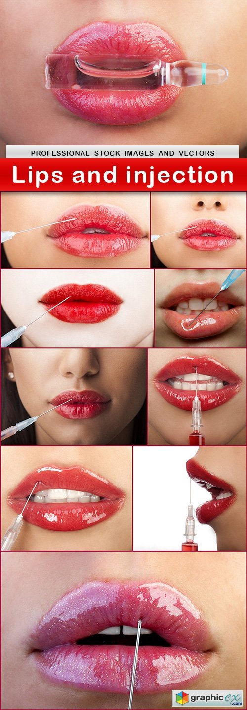Lips and injection - 10 UHQ JPEG
