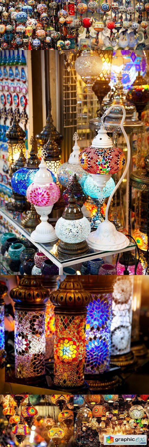 Turkish colorful lamp