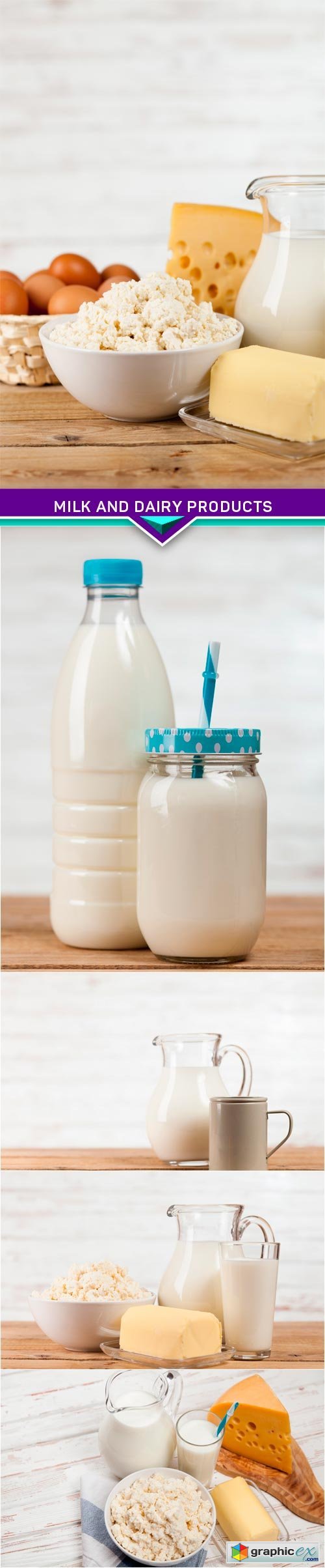 Milk and dairy products 5x JPEG