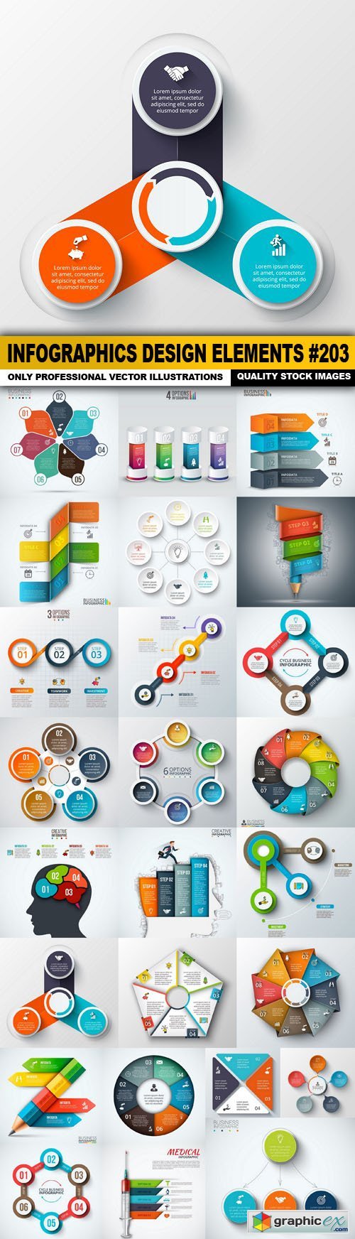 Infographics Design Elements #203