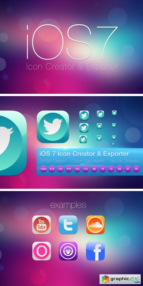 iOS 7 App Icon Creator and Exporter