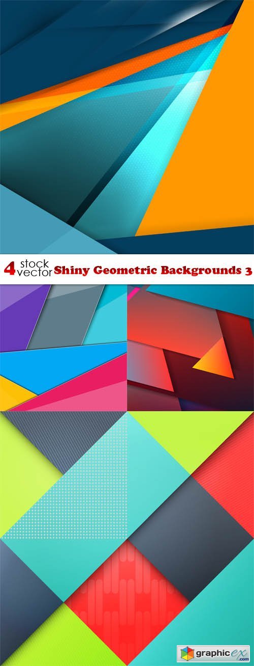 Shiny Geometric Backgrounds 3
