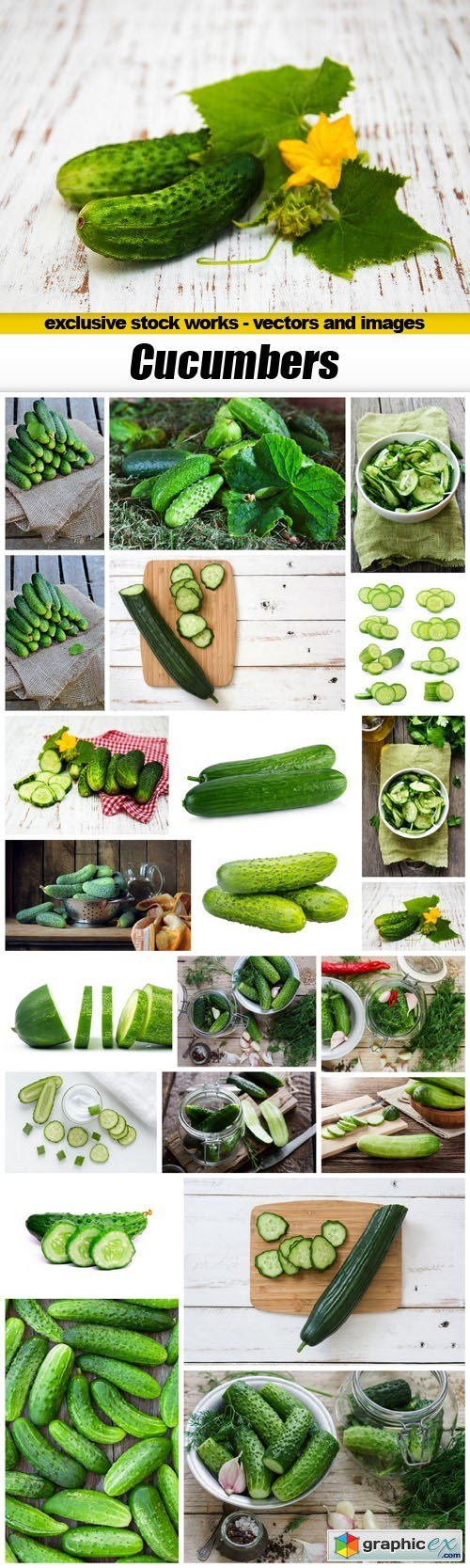 Cucumbers - 22xUHQ JPEG