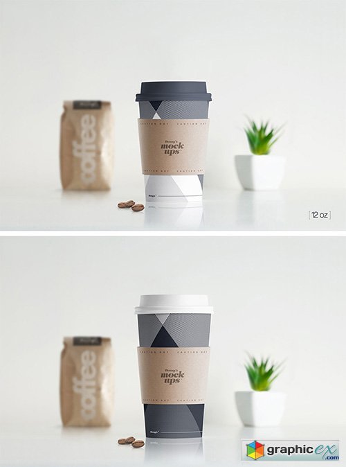 PSD Mock-Ups - Paper Hot Cup