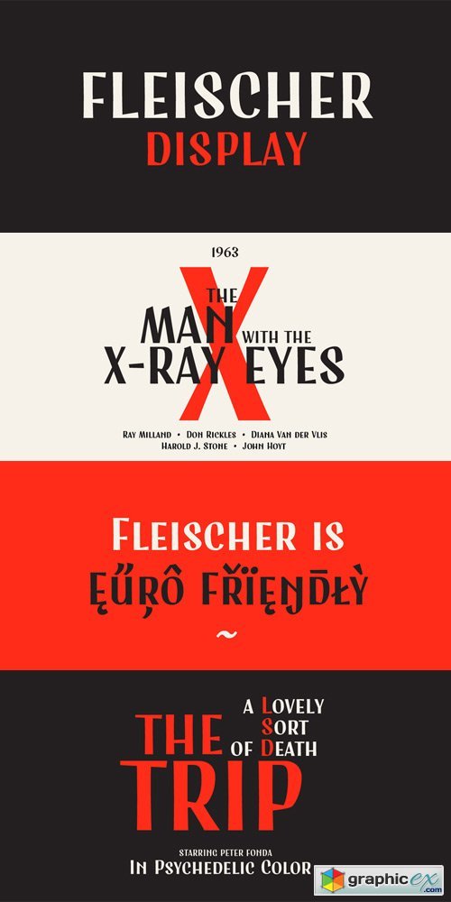 Fleischer Display Font 