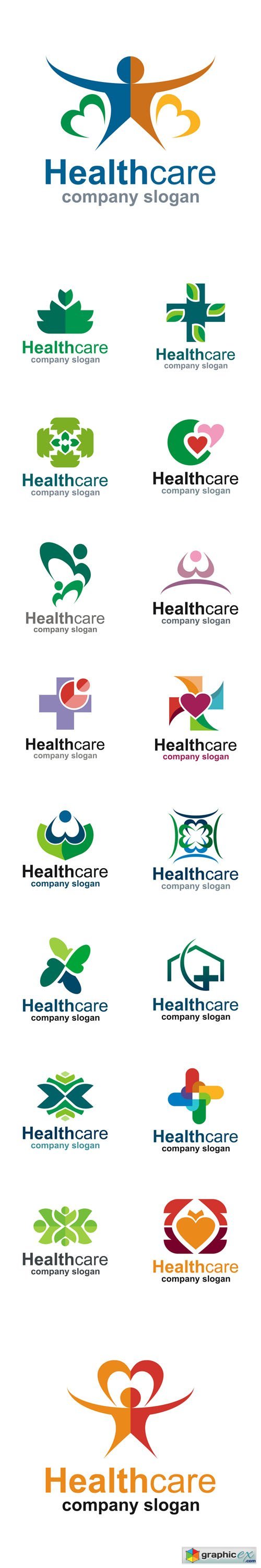 Healthcare Logo Symbols
