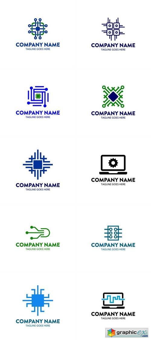 Computer & Networking Logo