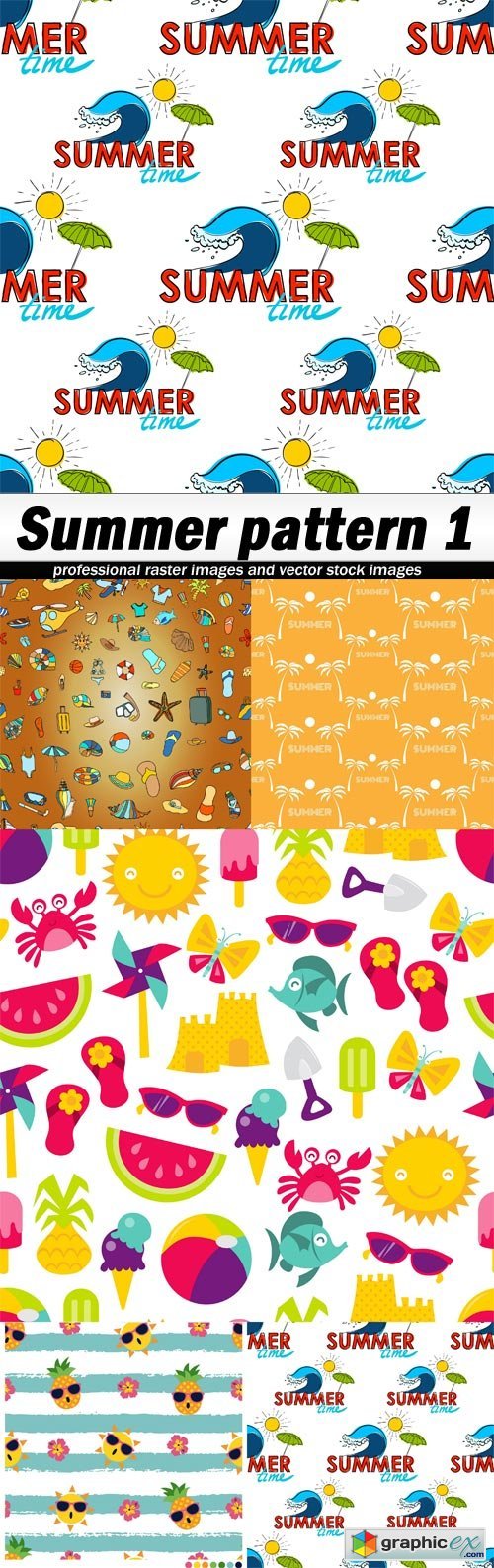 Summer pattern 1 - 5 EPS