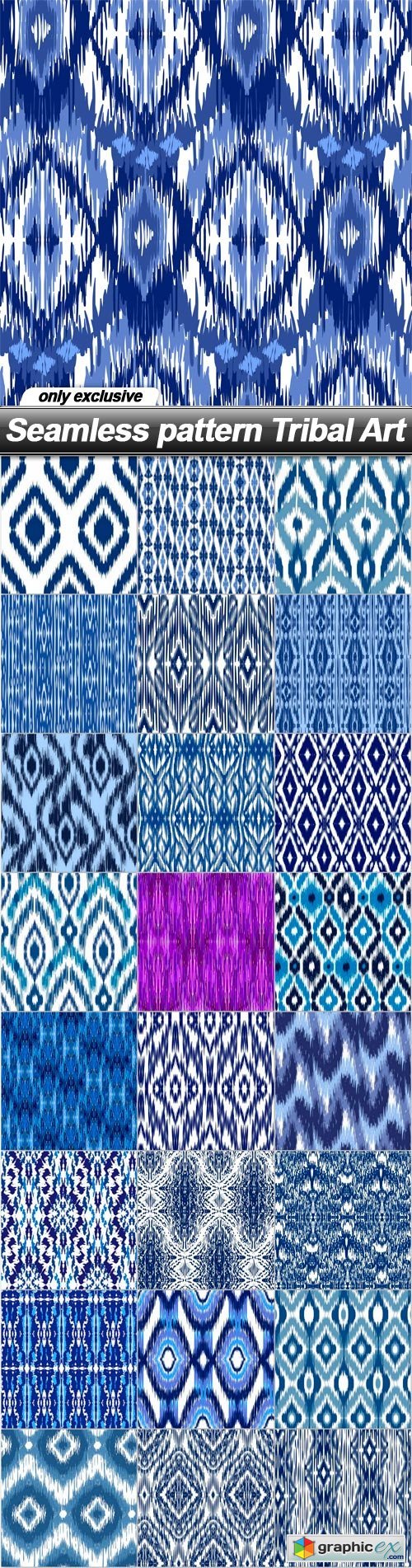 Seamless pattern Tribal Art - 25 EPS