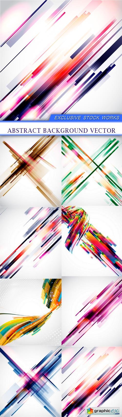 Abstract Background Vector 8x EPS