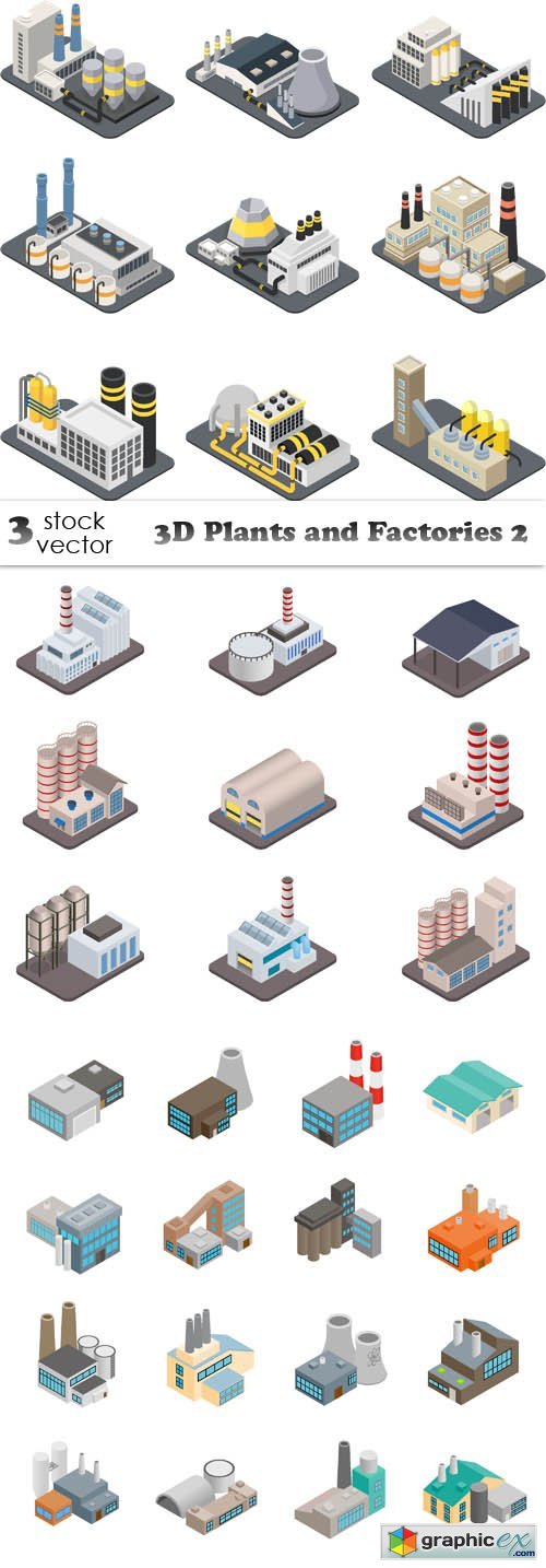 3D Plants and Factories 2
