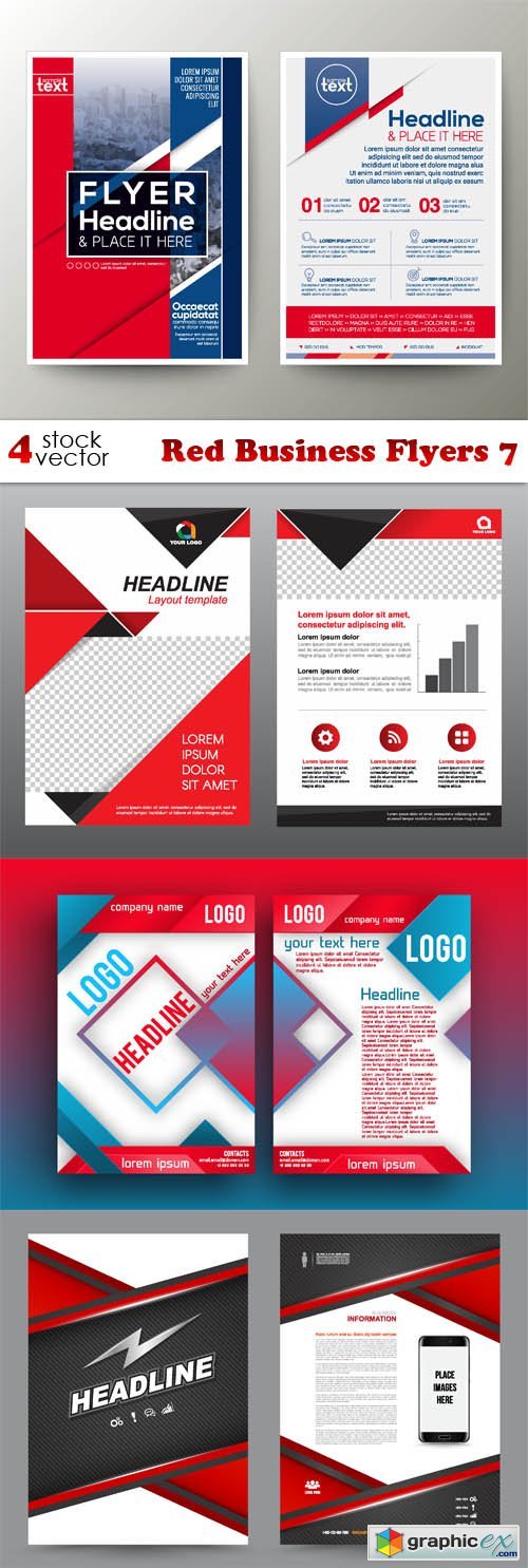 Red Business Flyers 7