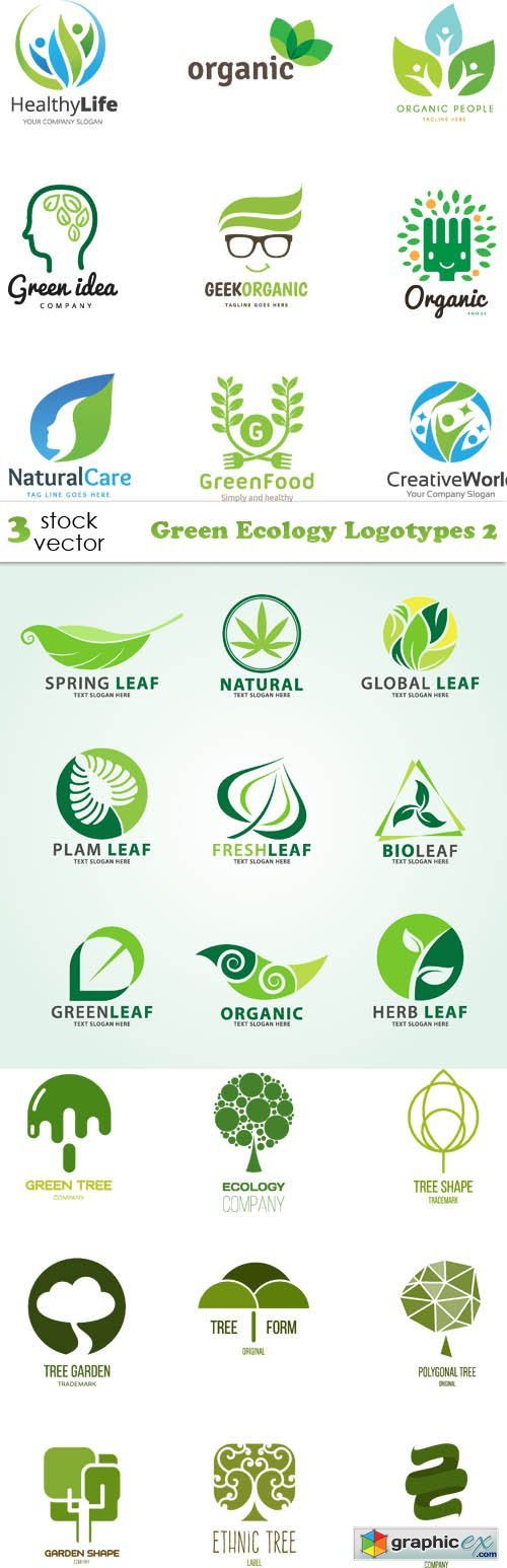 Green Ecology Logotypes 2