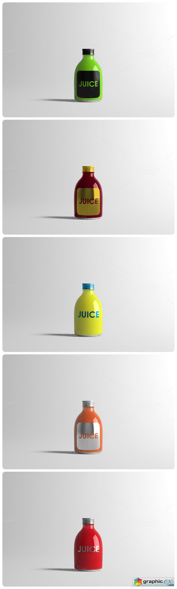 Juice Bottle Mock-Up 