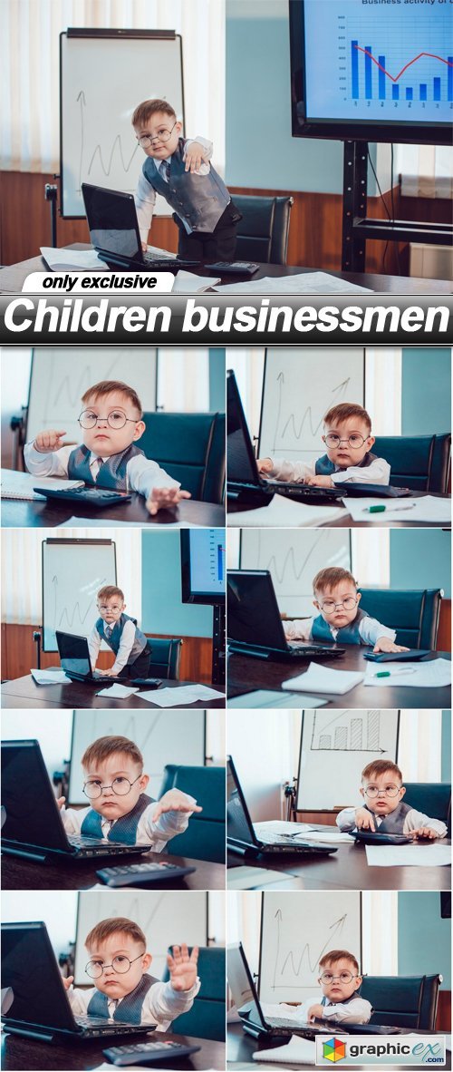 Children businessmen - 9 UHQ JPEG