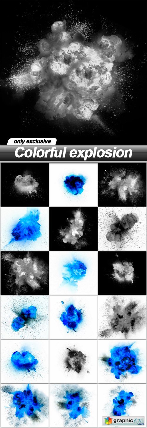 Colorful explosion - 19 UHQ JPEG
