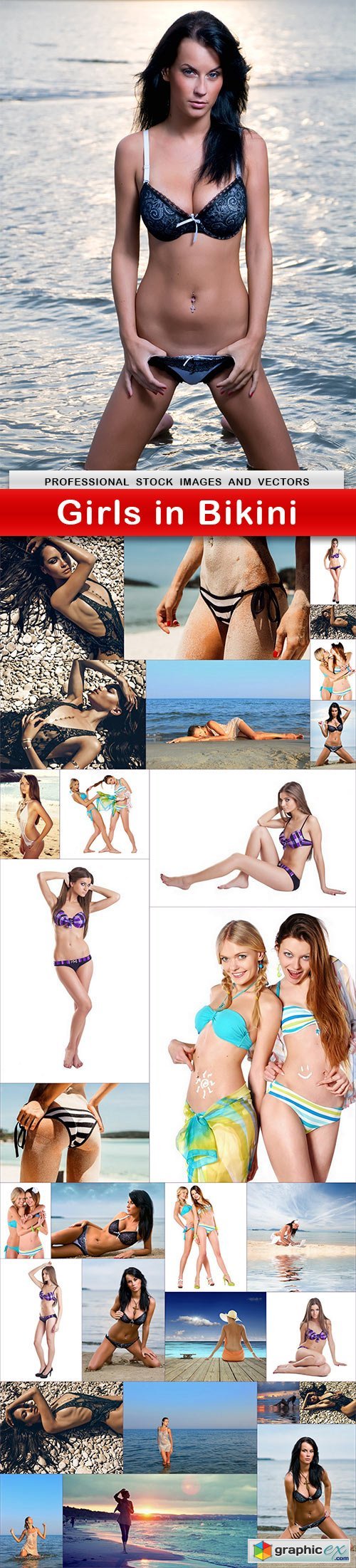 Girls in Bikini - 30 UHQ JPEG