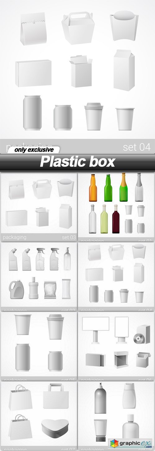 Plastic box - 8 EPS