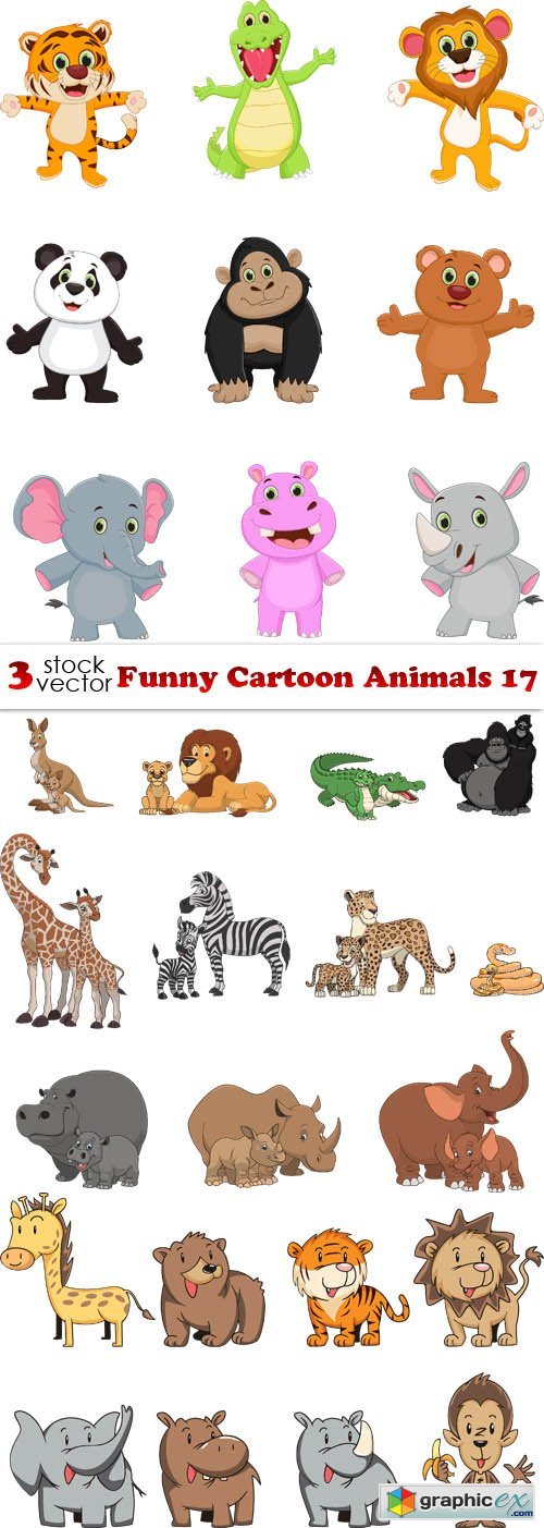 Funny Cartoon Animals 17