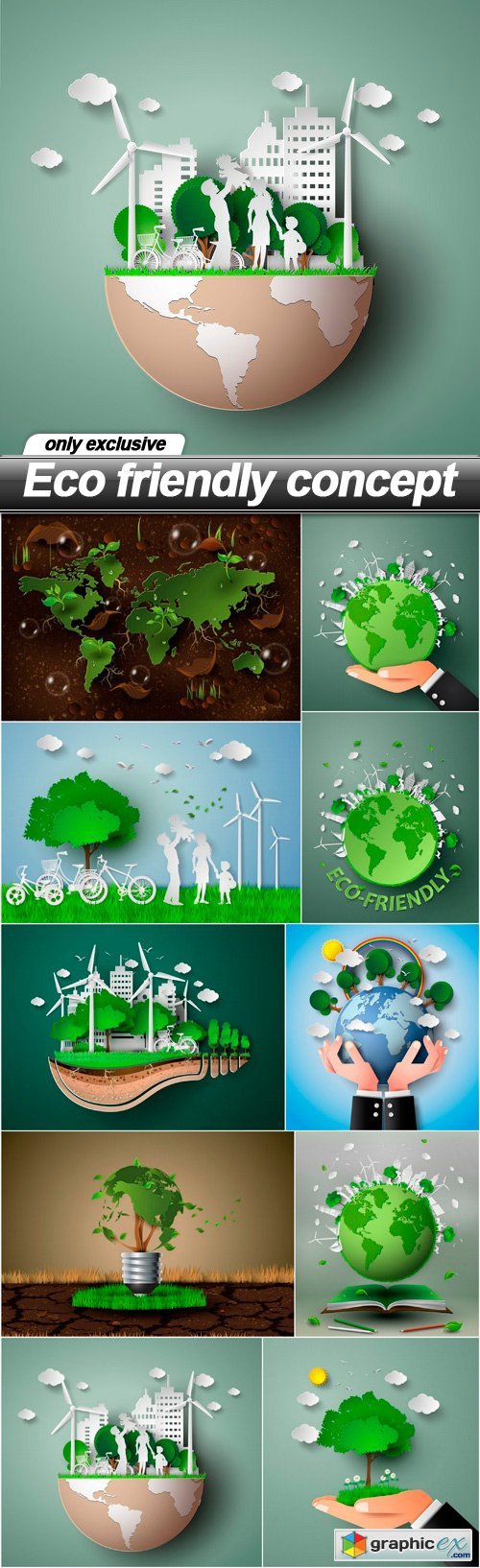 Eco friendly concept - 10 EPS