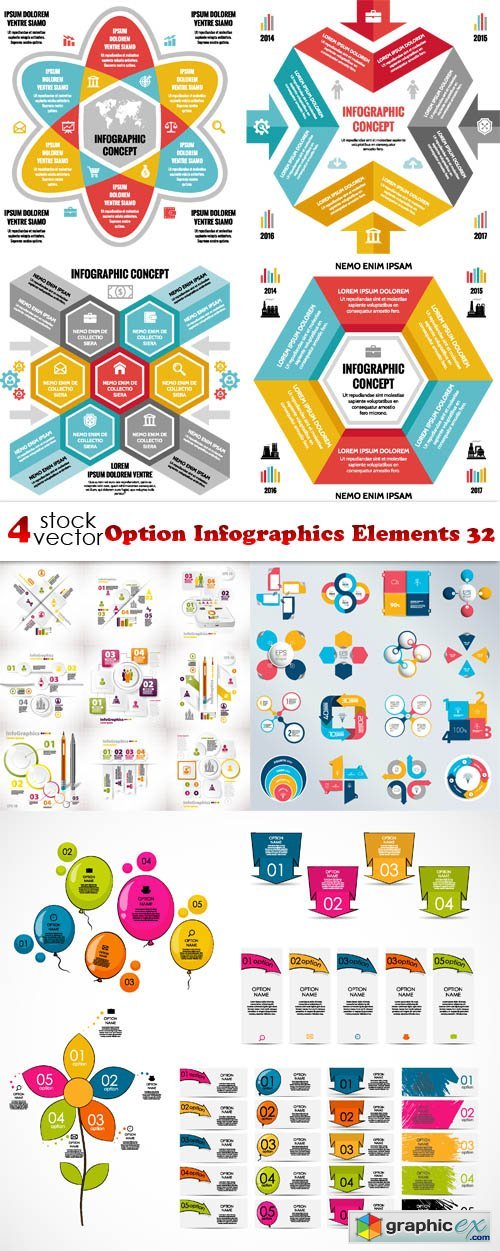 Option Infographics Elements 32