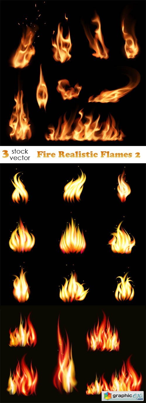 Fire Realistic Flames 2