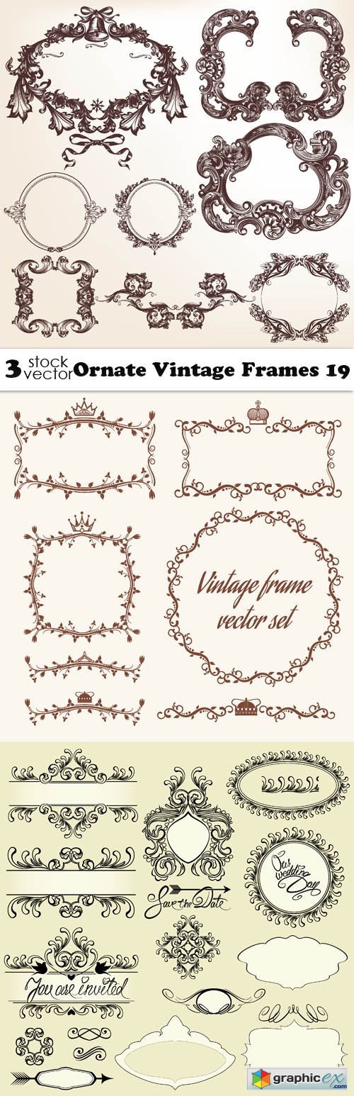 Ornate Vintage Frames 19