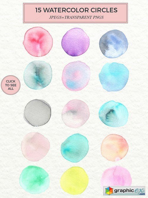 Watercolor design kit