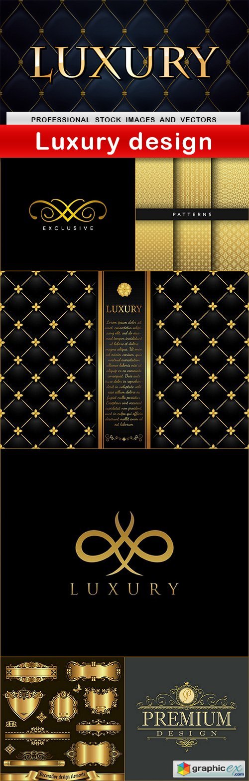 Luxury design - 7 EPS