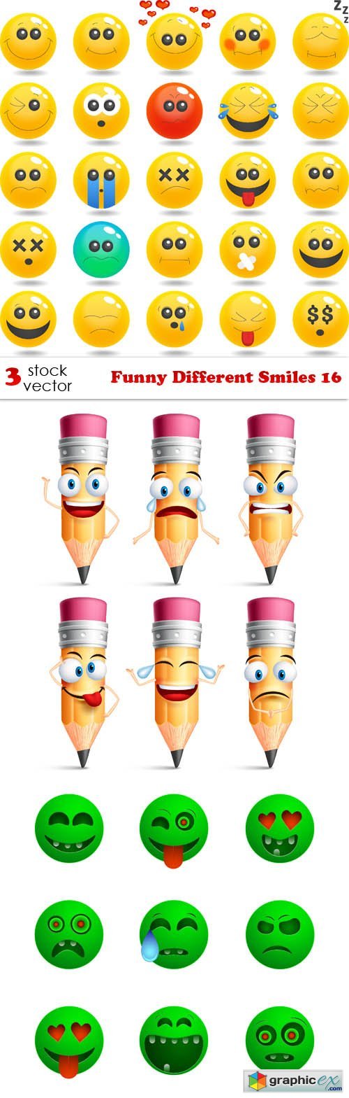 Funny Different Smiles 16