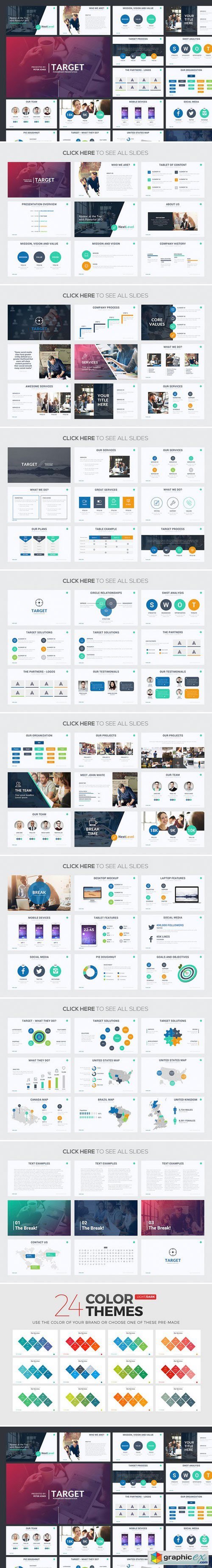 Target Powerpoint Template