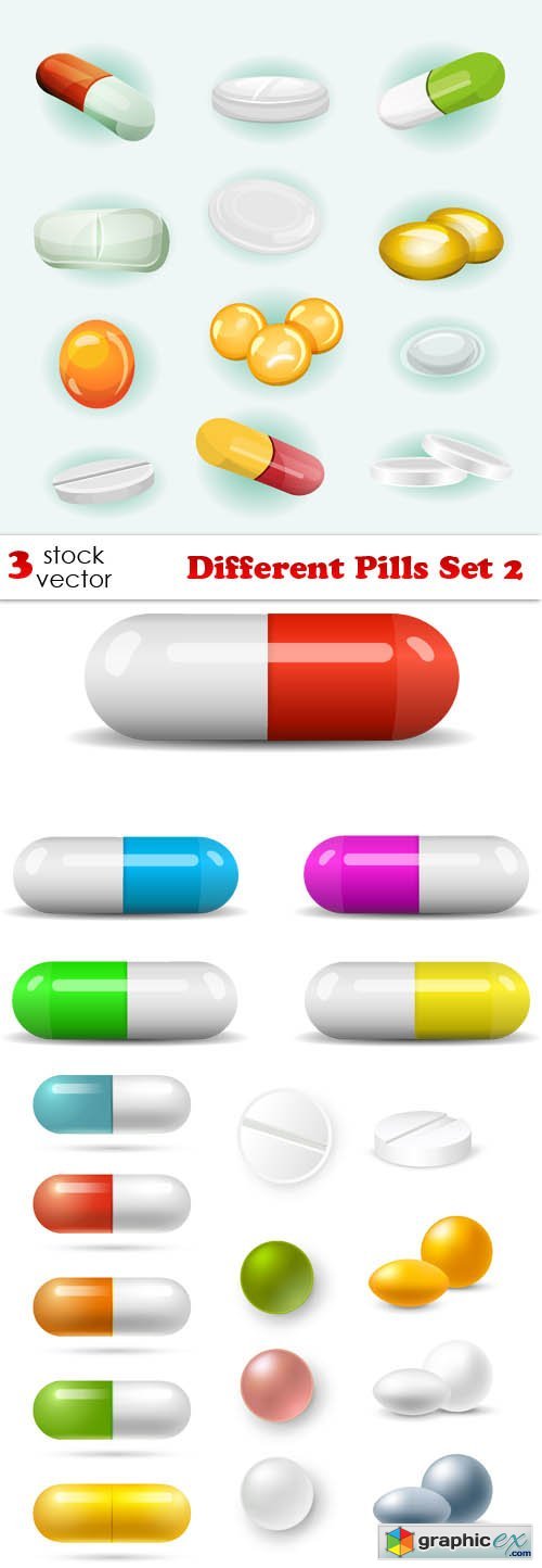 Different Pills Set 2