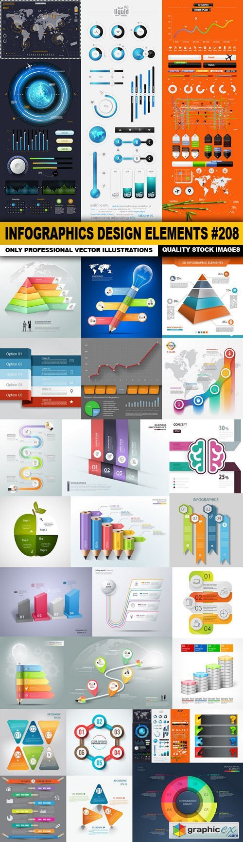 Infographics Design Elements #208