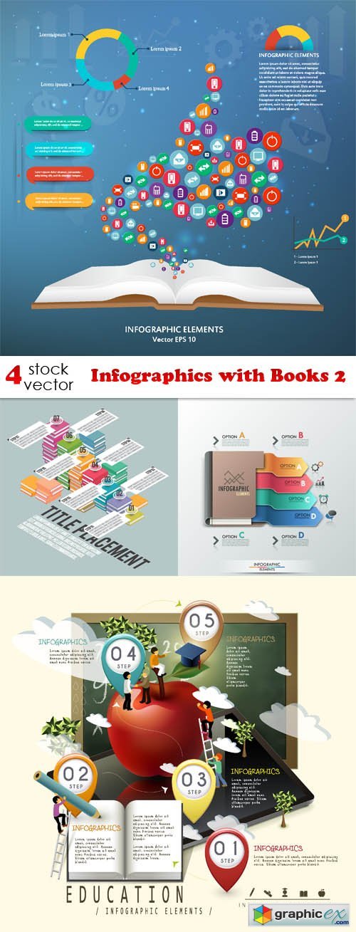 Infographics with Books 2