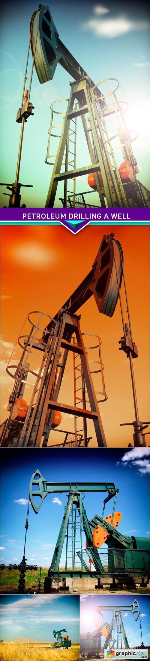 Petroleum drilling a well 5X JPEG