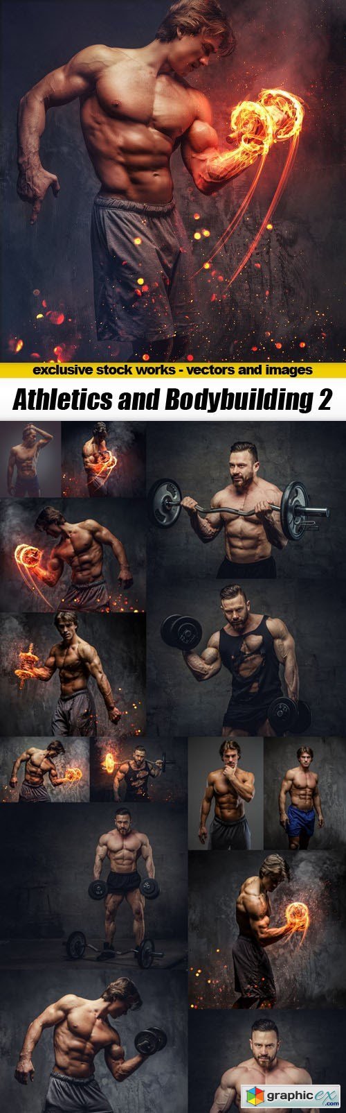 Athletics and Bodybuilding 2 - 15xUHQ JPEG