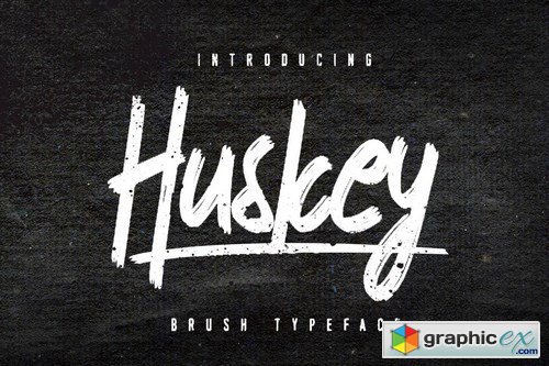 Huskey Typeface 50 off - Intro Deal