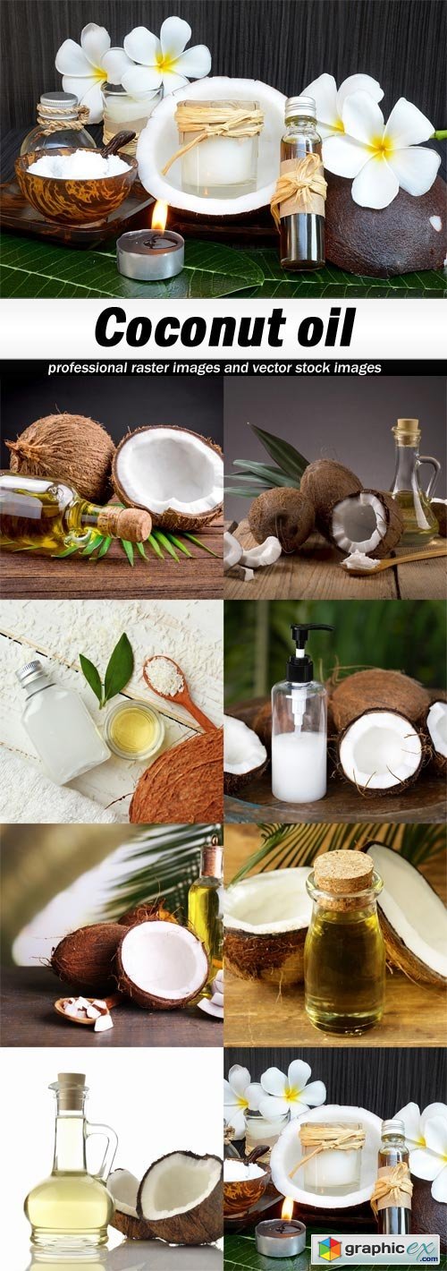 Coconut oil - 8 UHQ JPEG