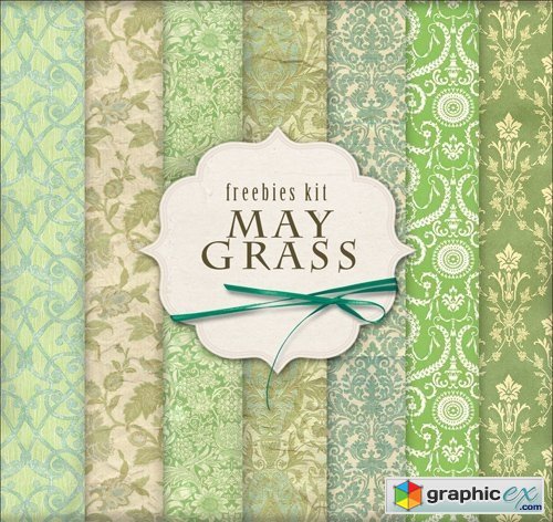 Ornamental Background Textures - May Grass