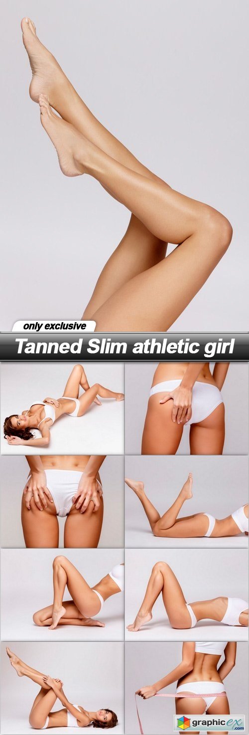 Tanned Slim athletic girl - 9 UHQ JPEG