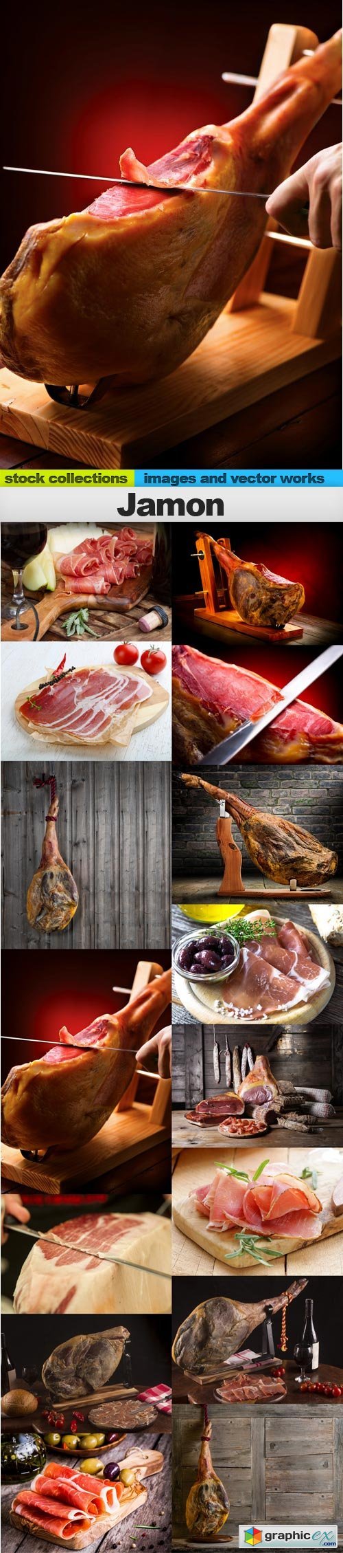 Jamon, 15 x UHQ JPEG