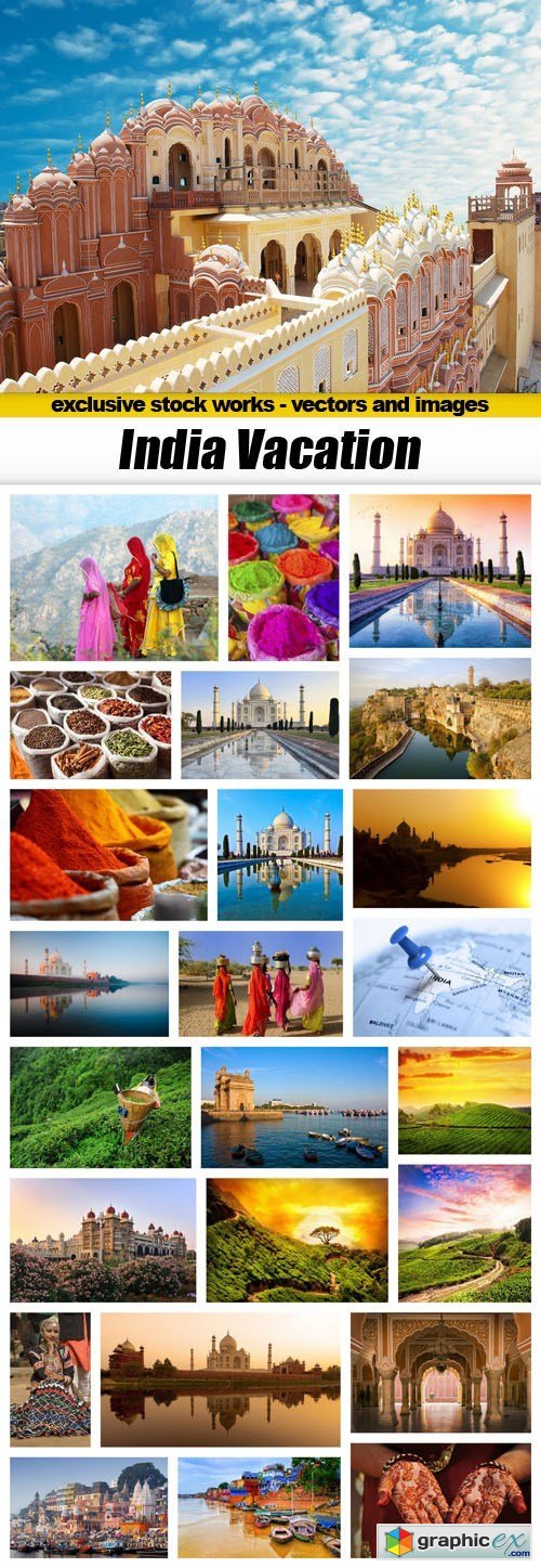 India Vacation - 25xUHQ JPEG
