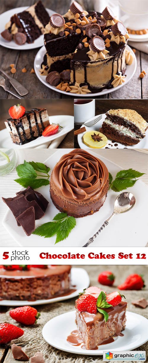 Photos - Chocolate Cakes Set 12