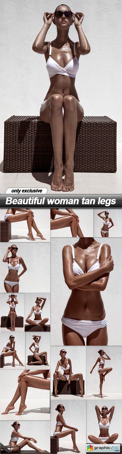 Beautiful woman tan legs - 15 UHQ JPEG